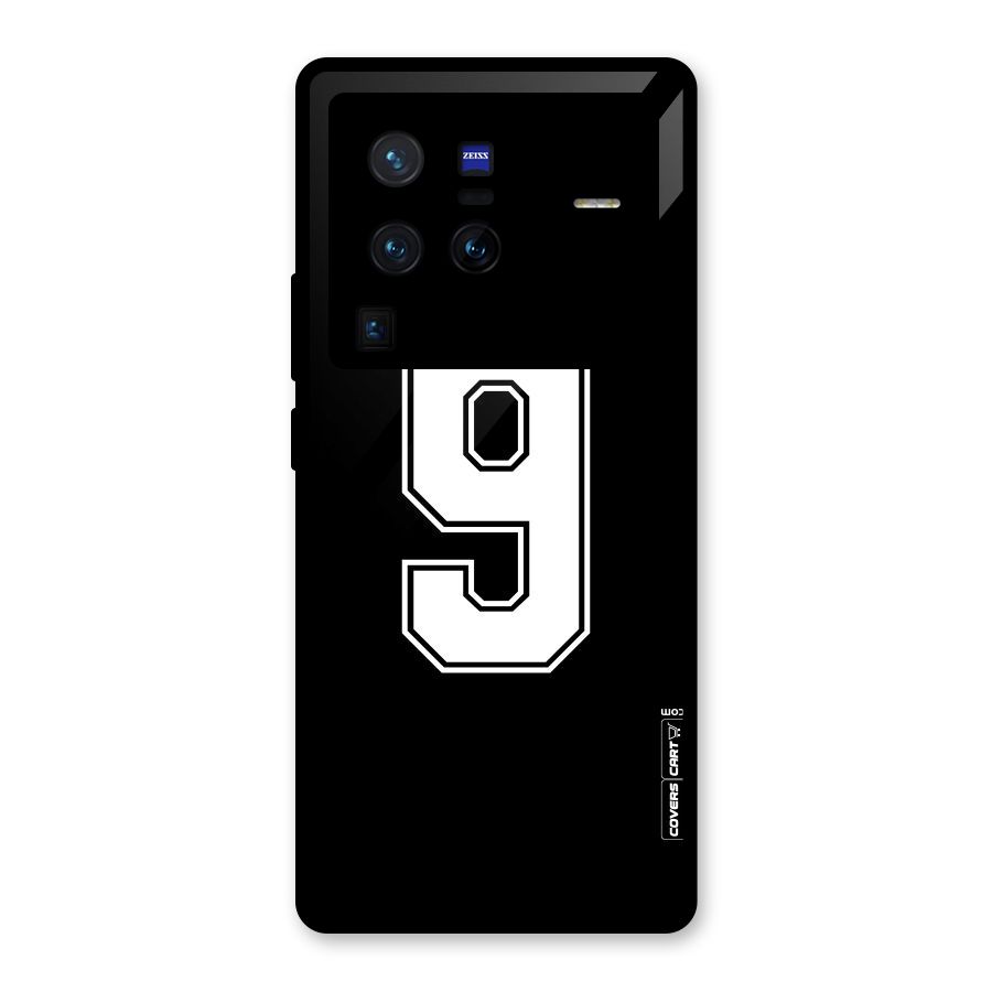 Number 9 Glass Back Case for Vivo X80 Pro
