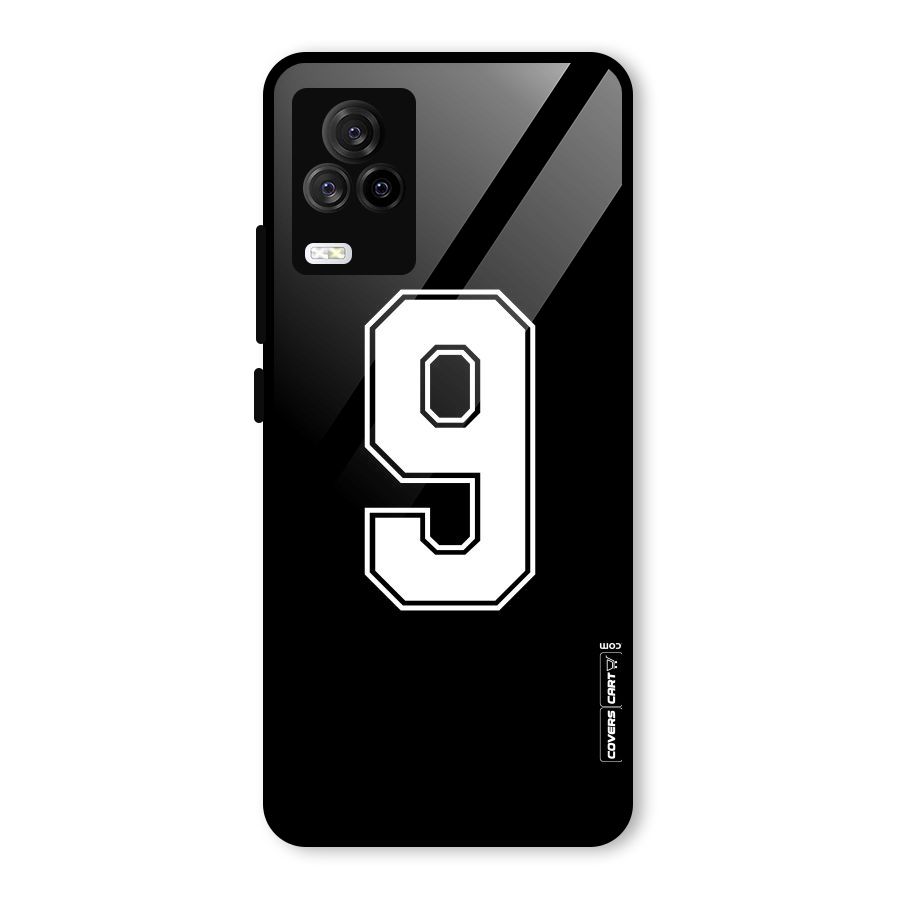 Number 9 Glass Back Case for Vivo iQOO 7 Legend 5G