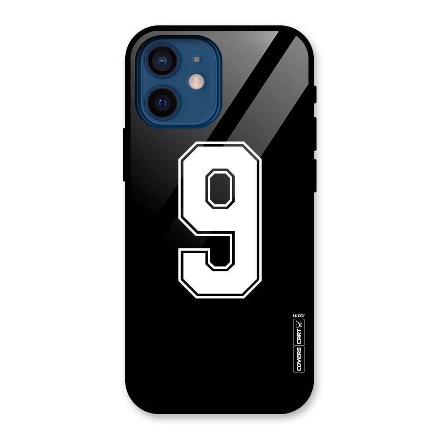 Number 9 Glass Back Case for iPhone 12 Mini