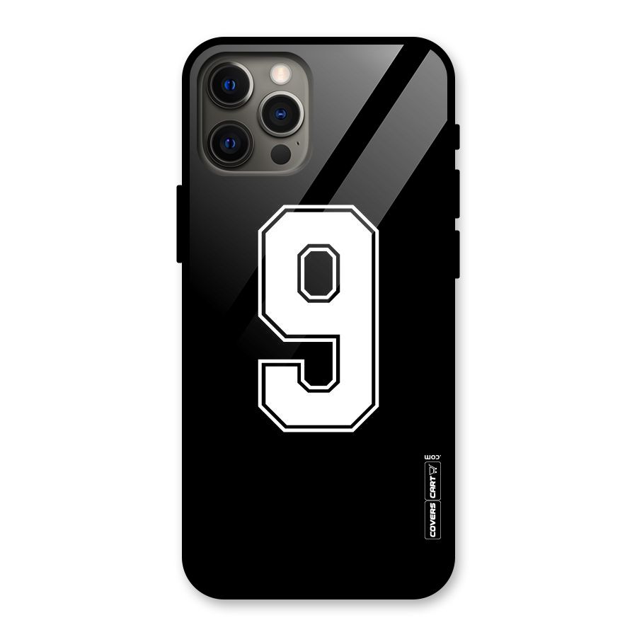 Number 9 Glass Back Case for iPhone 12 Pro Max