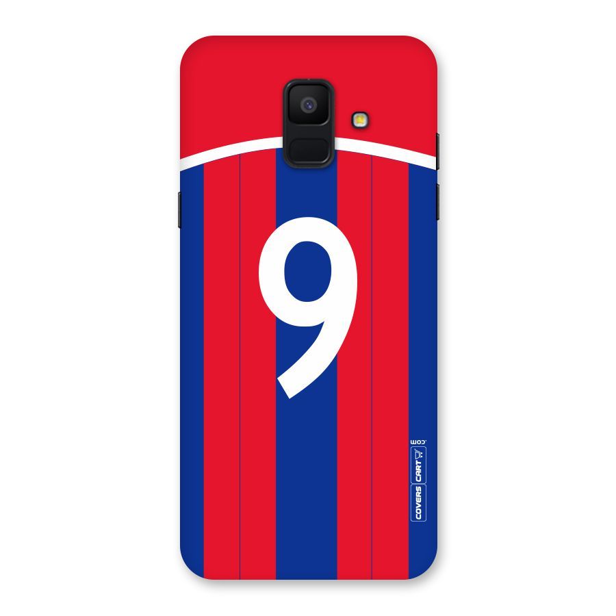 Number 9 Jersey Back Case for Galaxy A6 (2018)