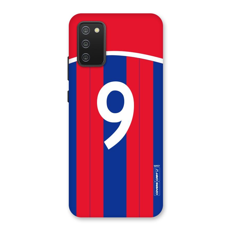 Number 9 Jersey Back Case for Galaxy M02s