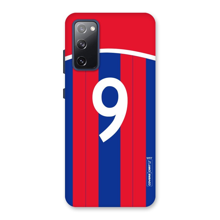 Number 9 Jersey Back Case for Galaxy S20 FE