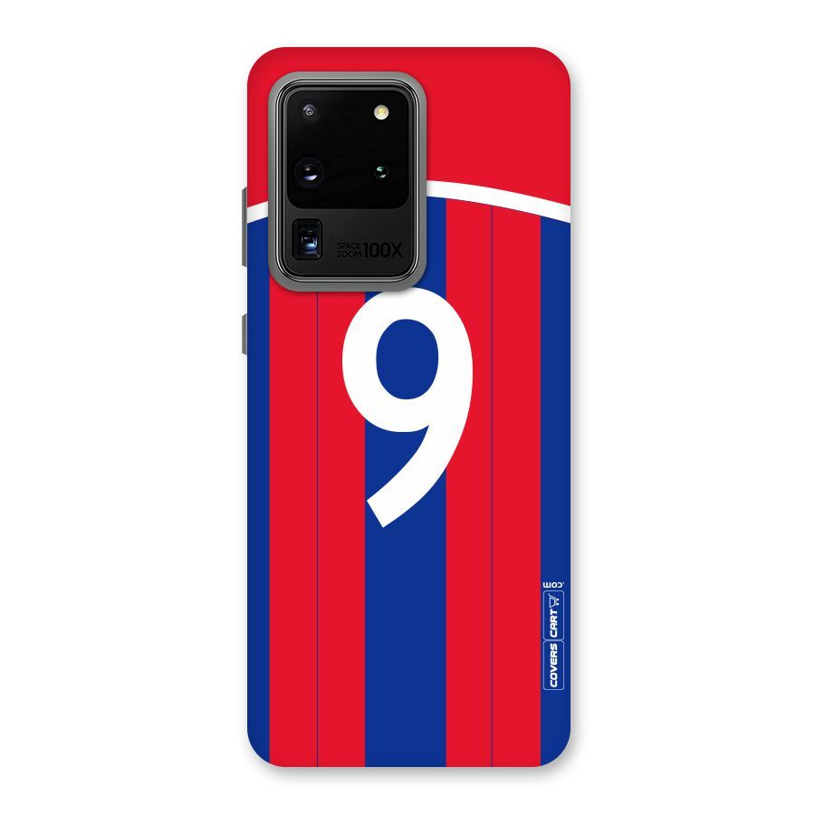 Number 9 Jersey Back Case for Galaxy S20 Ultra