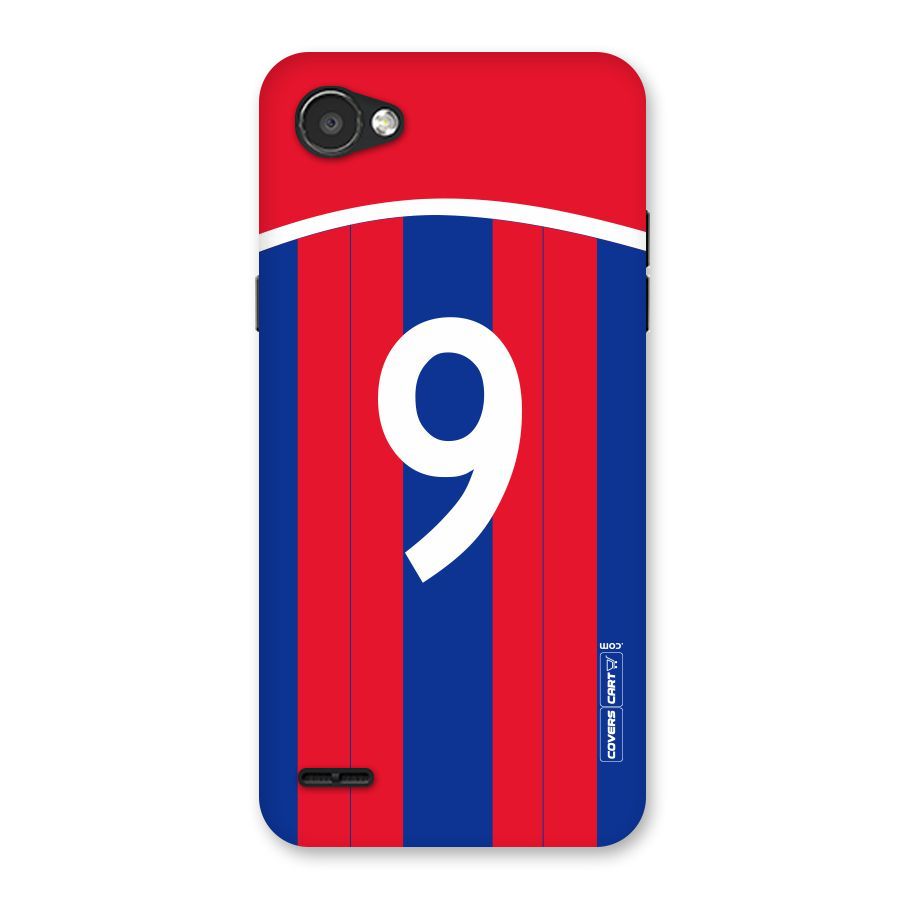 Number 9 Jersey Back Case for LG Q6