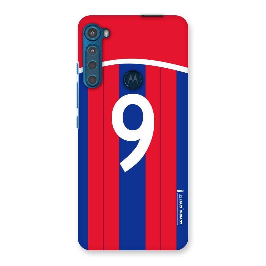 Number 9 Jersey Back Case for Motorola One Fusion Plus