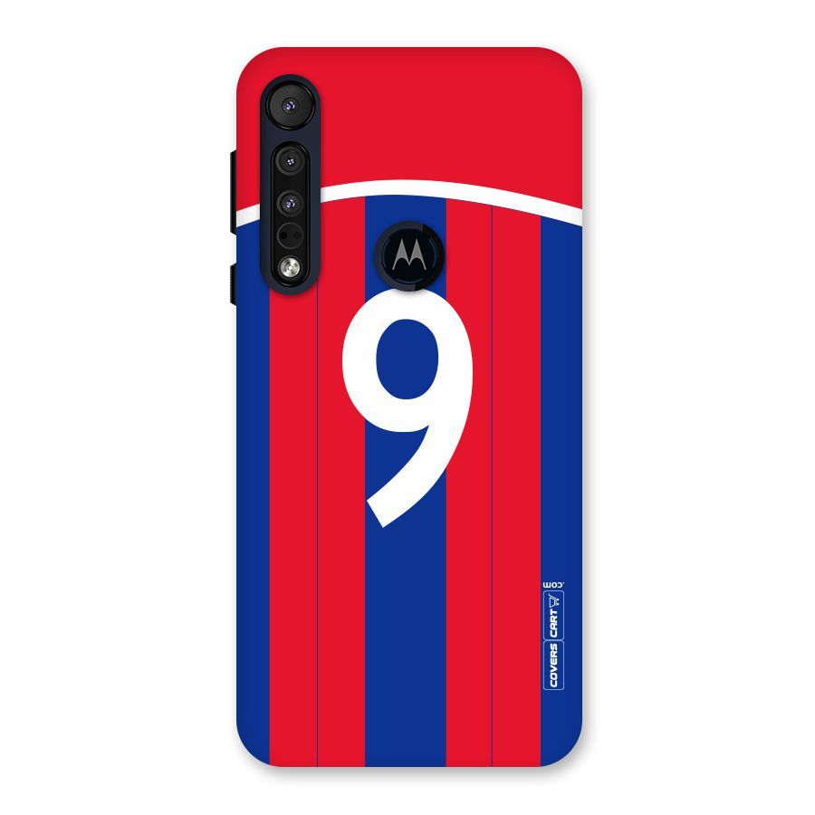Number 9 Jersey Back Case for Motorola One Macro