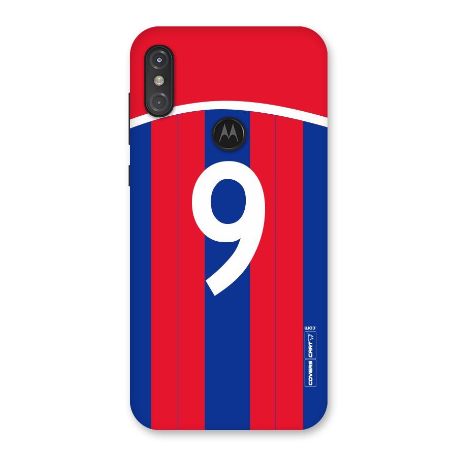 Number 9 Jersey Back Case for Motorola One Power