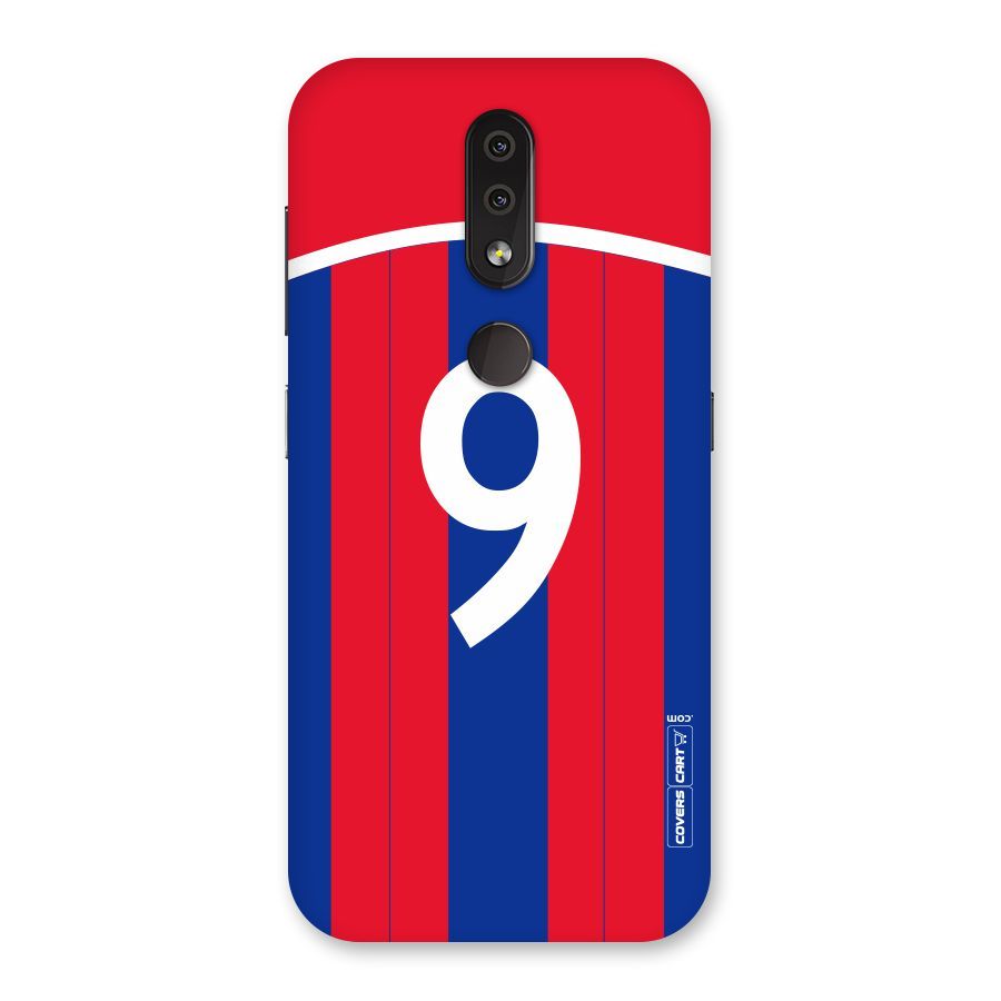 Number 9 Jersey Back Case for Nokia 4.2