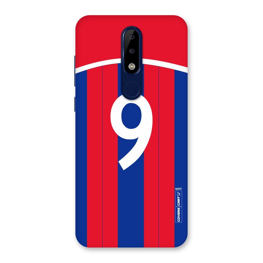 Number 9 Jersey Back Case for Nokia 5.1 Plus