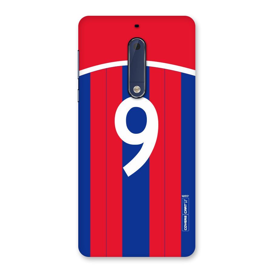 Number 9 Jersey Back Case for Nokia 5