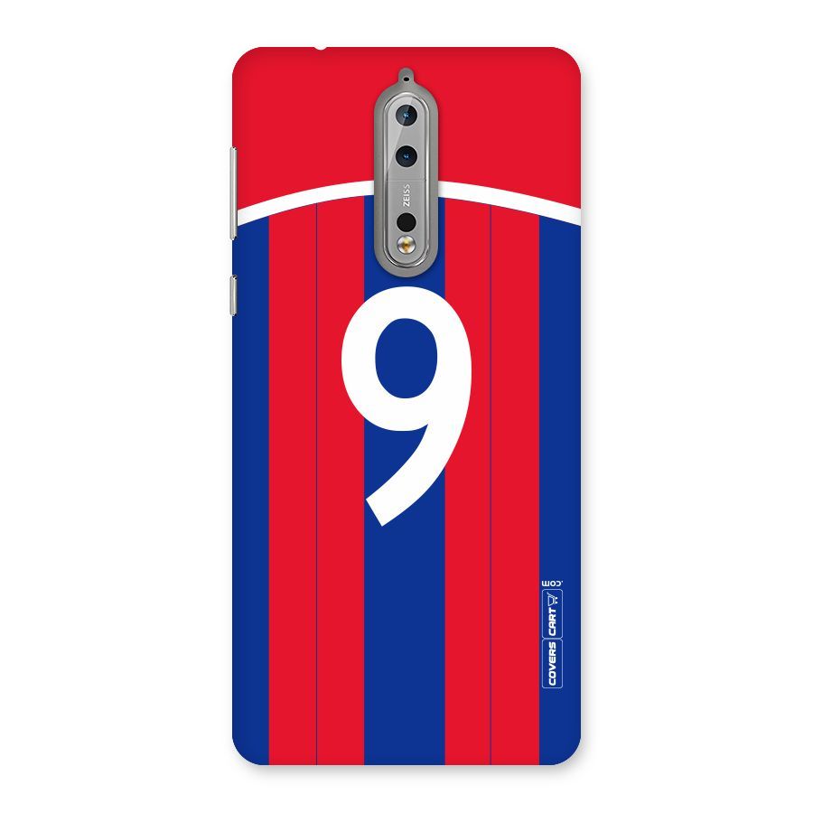Number 9 Jersey Back Case for Nokia 8