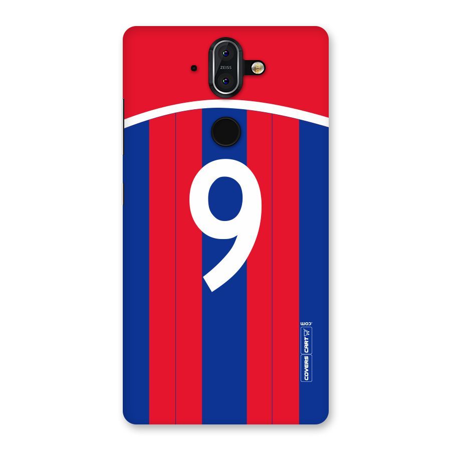 Number 9 Jersey Back Case for Nokia 8 Sirocco