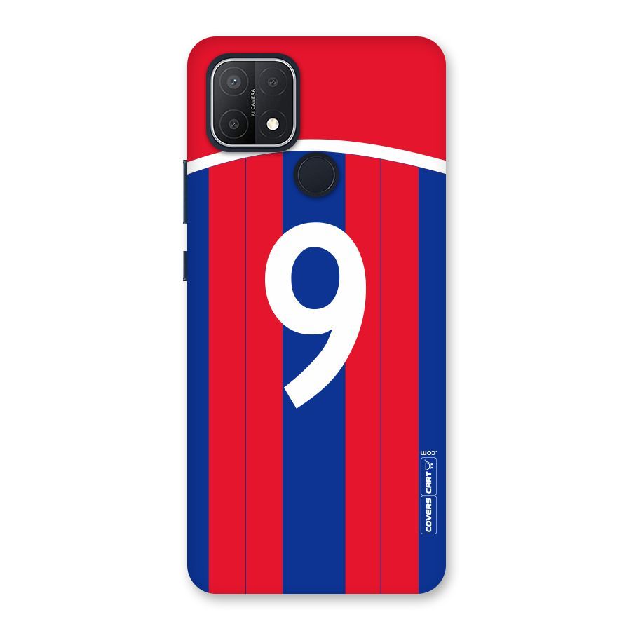 Number 9 Jersey Back Case for Oppo A15