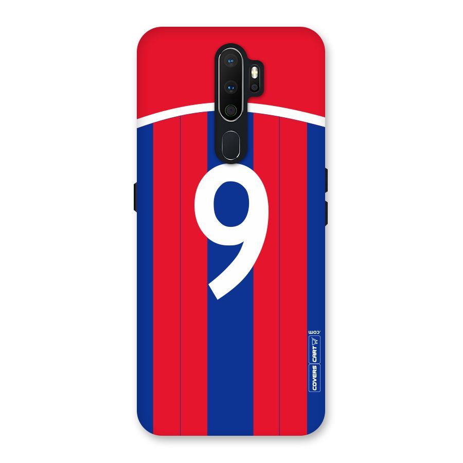 Number 9 Jersey Back Case for Oppo A5 (2020)