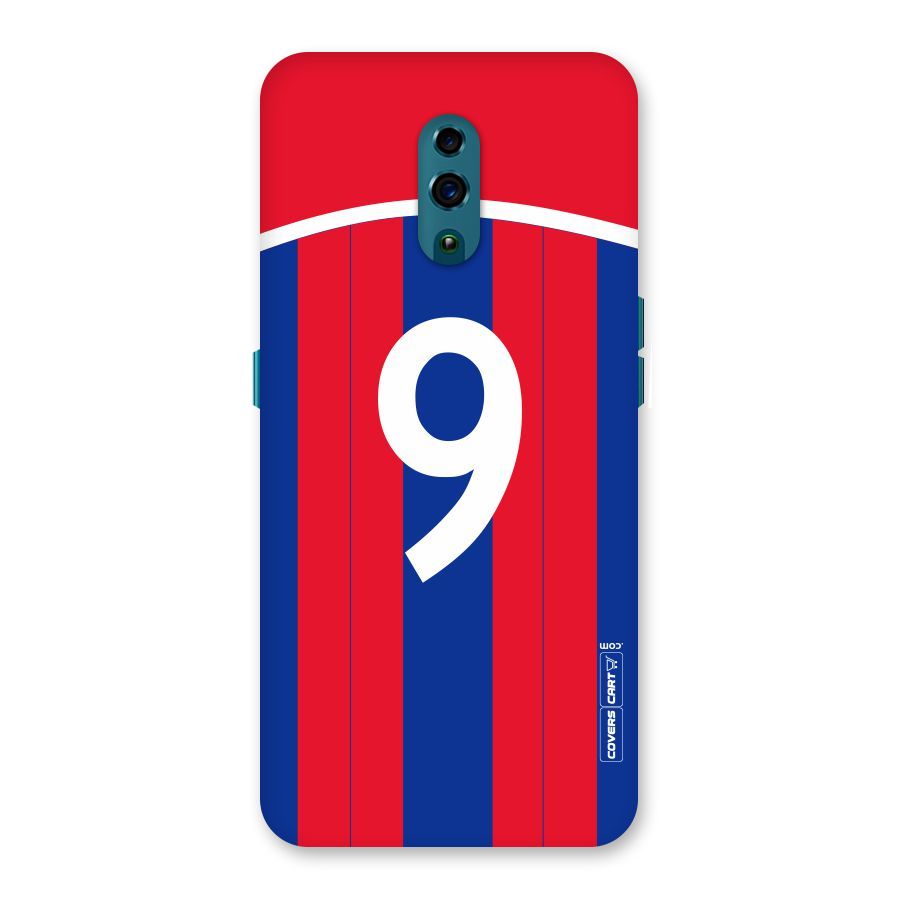 Number 9 Jersey Back Case for Oppo Reno