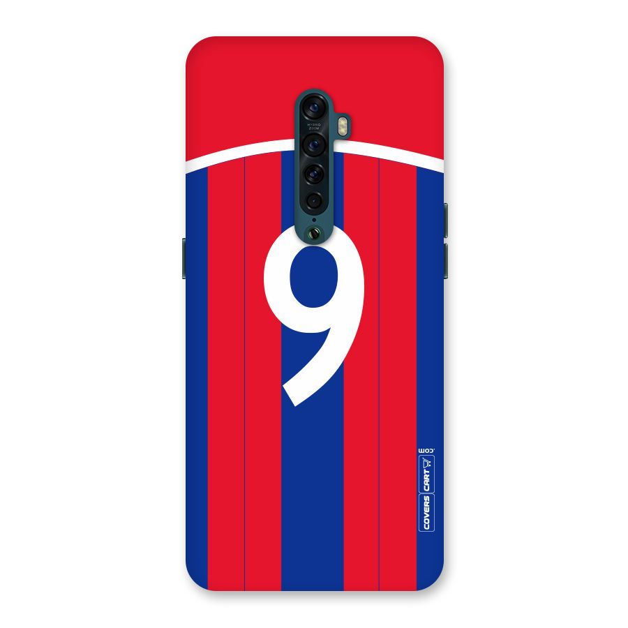 Number 9 Jersey Back Case for Oppo Reno2