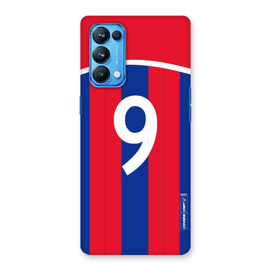 Number 9 Jersey Back Case for Oppo Reno5 Pro 5G