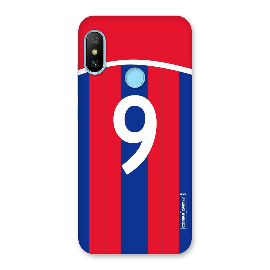 Number 9 Jersey Back Case for Redmi 6 Pro
