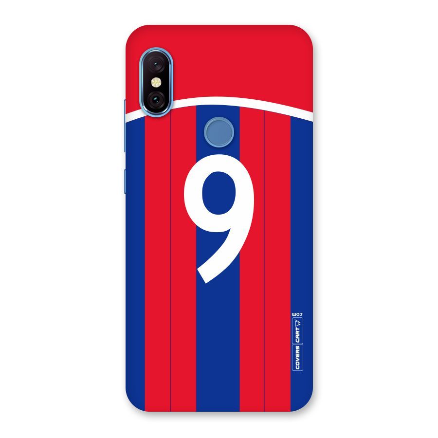Number 9 Jersey Back Case for Redmi Note 6 Pro