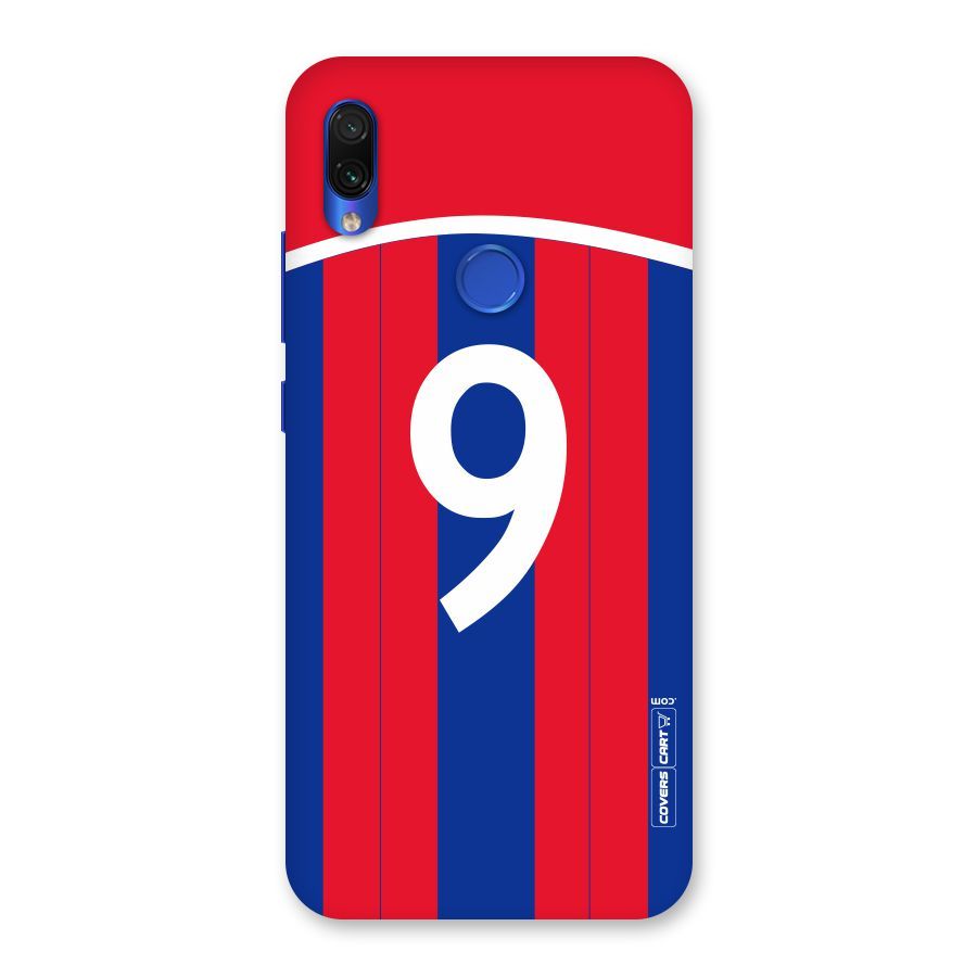 Number 9 Jersey Back Case for Redmi Note 7S