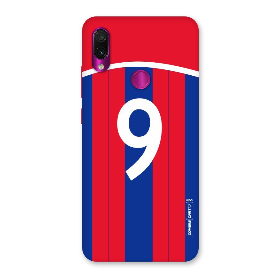 Number 9 Jersey Back Case for Redmi Note 7 Pro