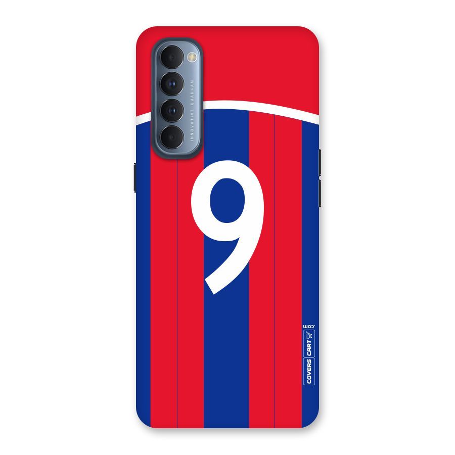 Number 9 Jersey Back Case for Reno4 Pro