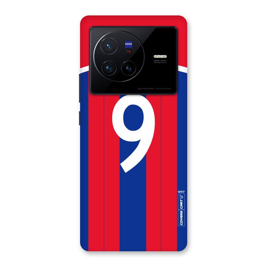 Number 9 Jersey Back Case for Vivo X80