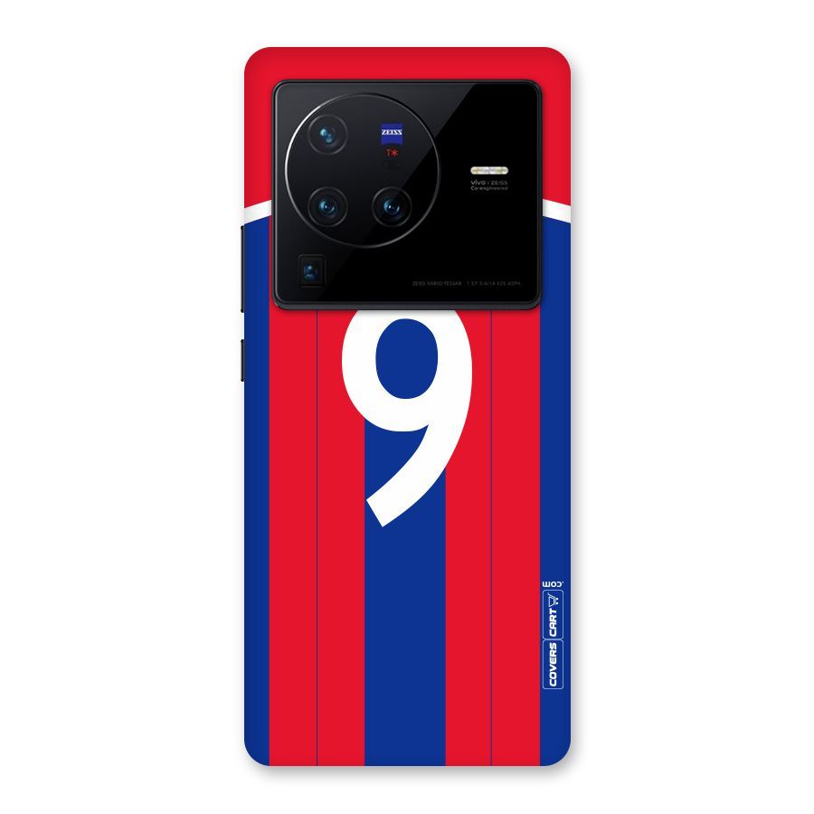 Number 9 Jersey Back Case for Vivo X80 Pro