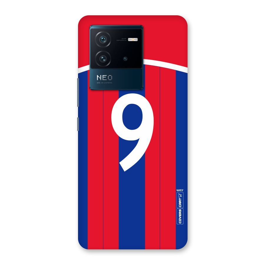Number 9 Jersey Back Case for Vivo iQOO Neo 6 5G