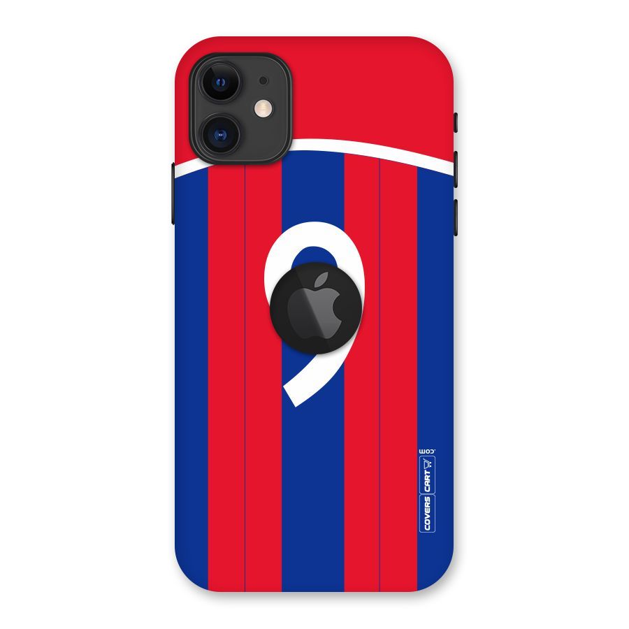 Number 9 Jersey Back Case for iPhone 11 Logo Cut
