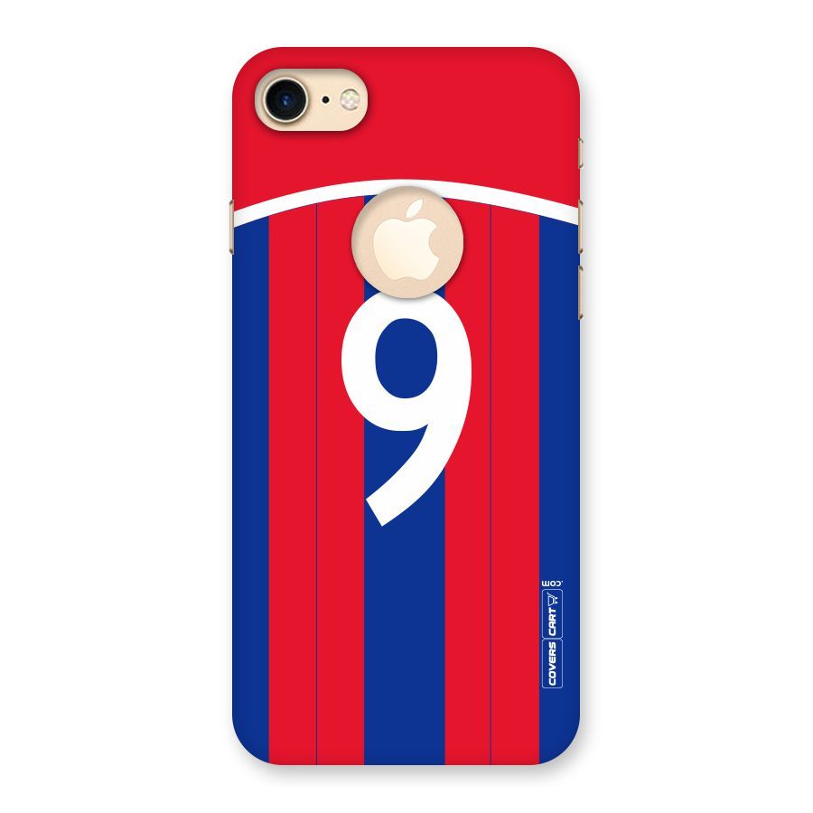 Number 9 Jersey Back Case for iPhone 7 Logo Cut