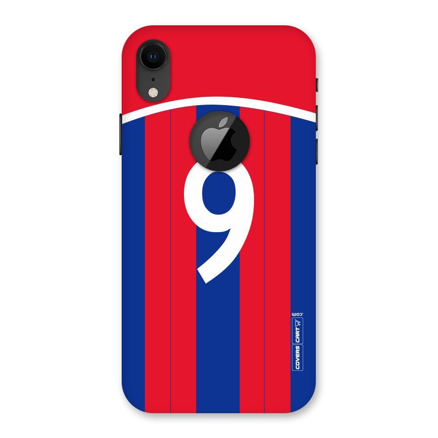 Number 9 Jersey Back Case for iPhone XR Logo Cut