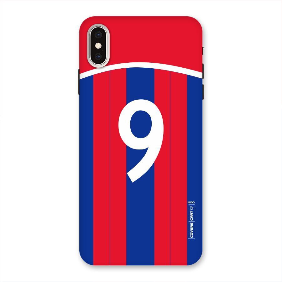 Number 9 Jersey Back Case for iPhone XS Max
