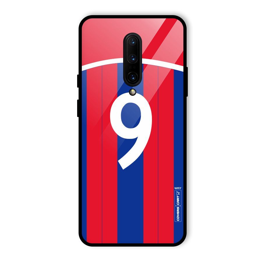 Number 9 Jersey Glass Back Case for OnePlus 7 Pro