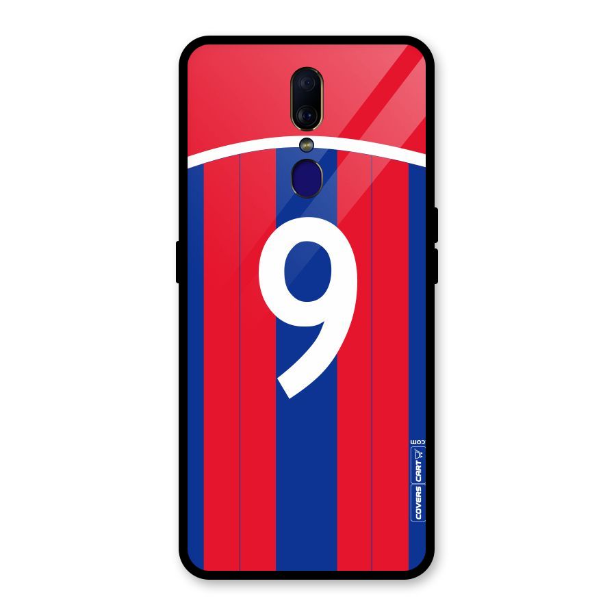 Number 9 Jersey Glass Back Case for Oppo F11