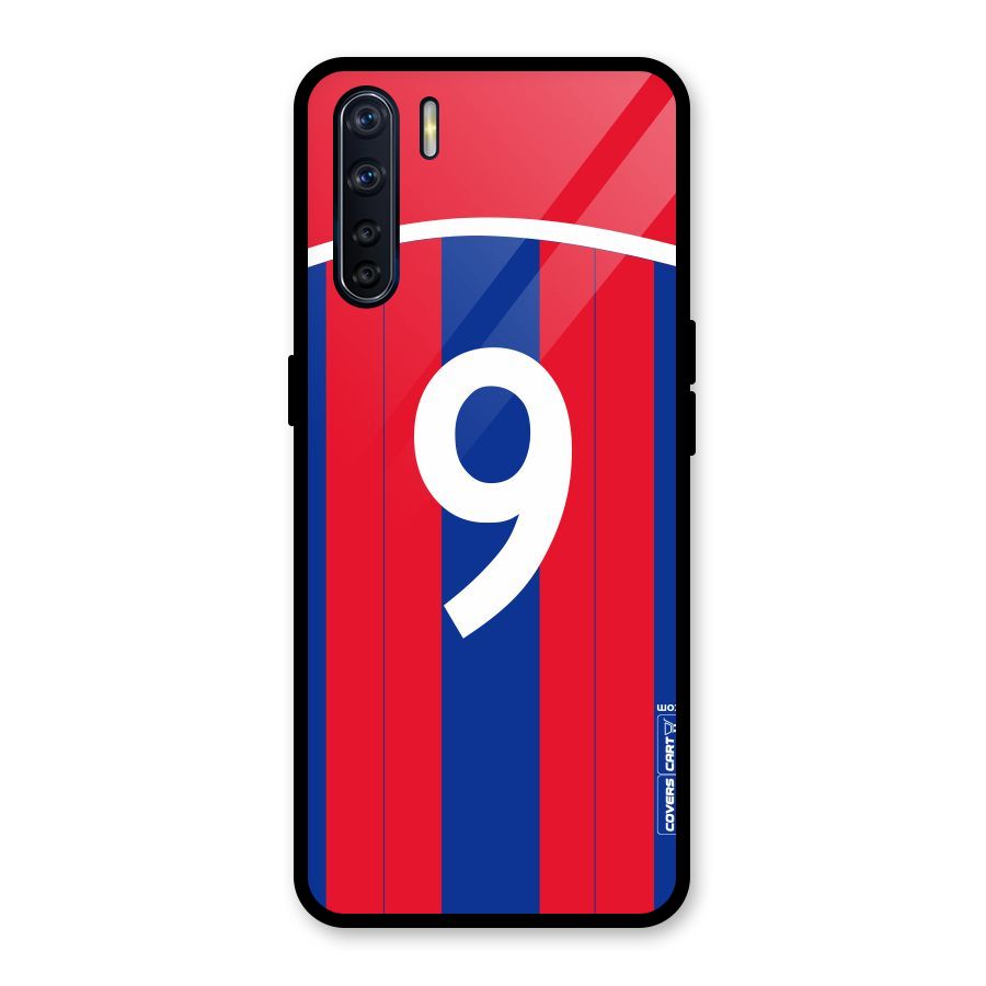 Number 9 Jersey Glass Back Case for Oppo F15