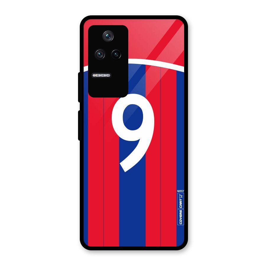 Number 9 Jersey Glass Back Case for Poco F4 5G