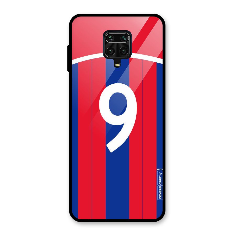 Number 9 Jersey Glass Back Case for Poco M2 Pro