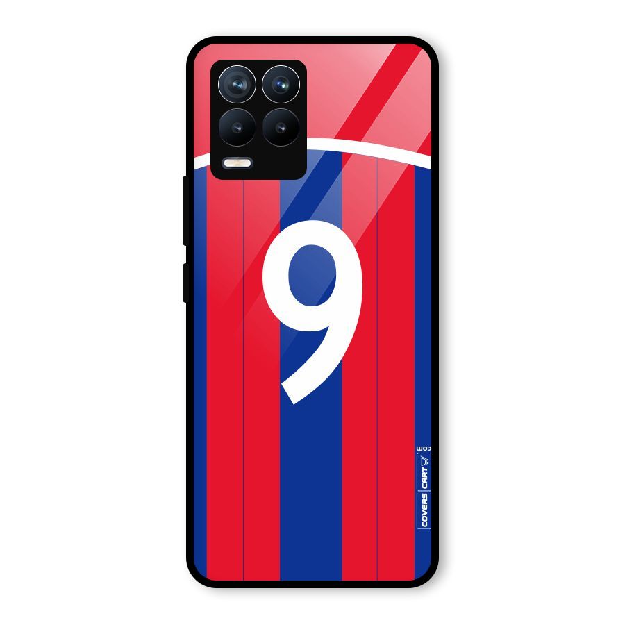 Number 9 Jersey Glass Back Case for Realme 8 Pro