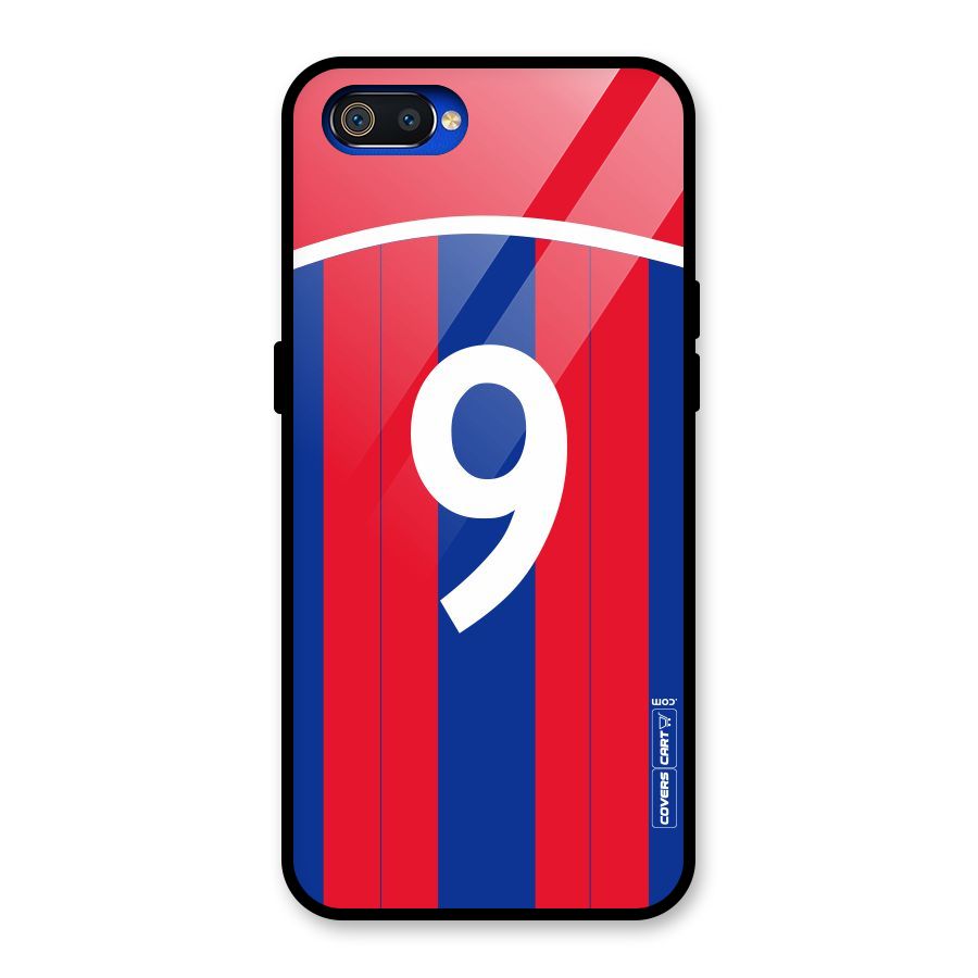 Number 9 Jersey Glass Back Case for Realme C2