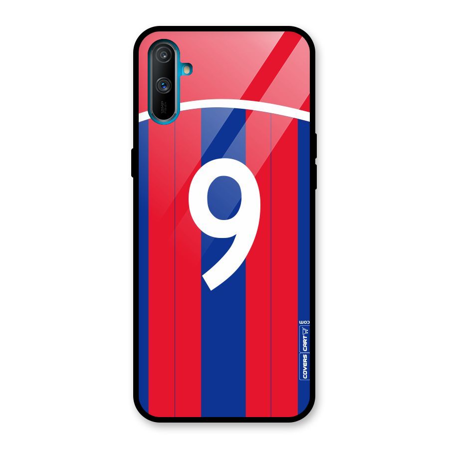 Number 9 Jersey Glass Back Case for Realme C3