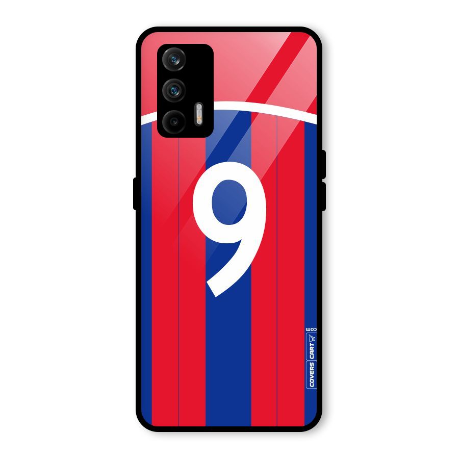 Number 9 Jersey Glass Back Case for Realme GT 5G