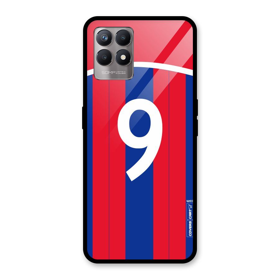 Number 9 Jersey Glass Back Case for Realme Narzo 50