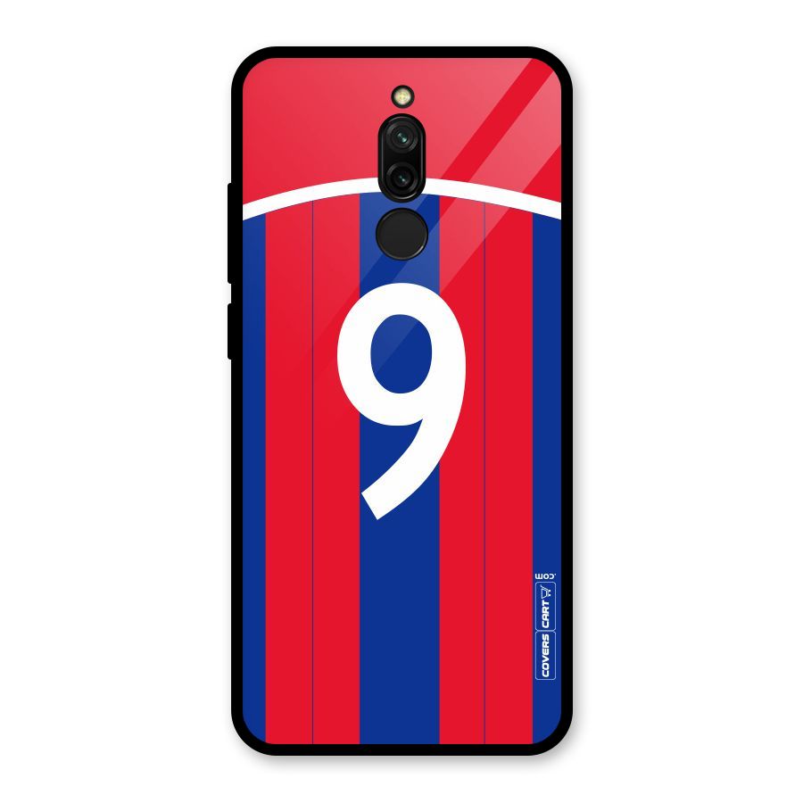 Number 9 Jersey Glass Back Case for Redmi 8
