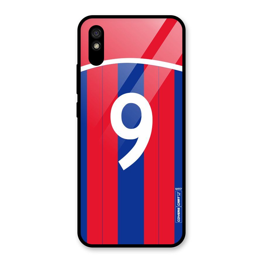 Number 9 Jersey Glass Back Case for Redmi 9A