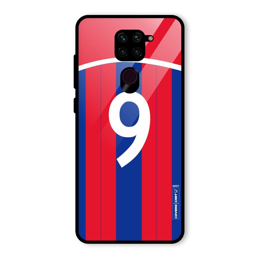 Number 9 Jersey Glass Back Case for Redmi Note 9