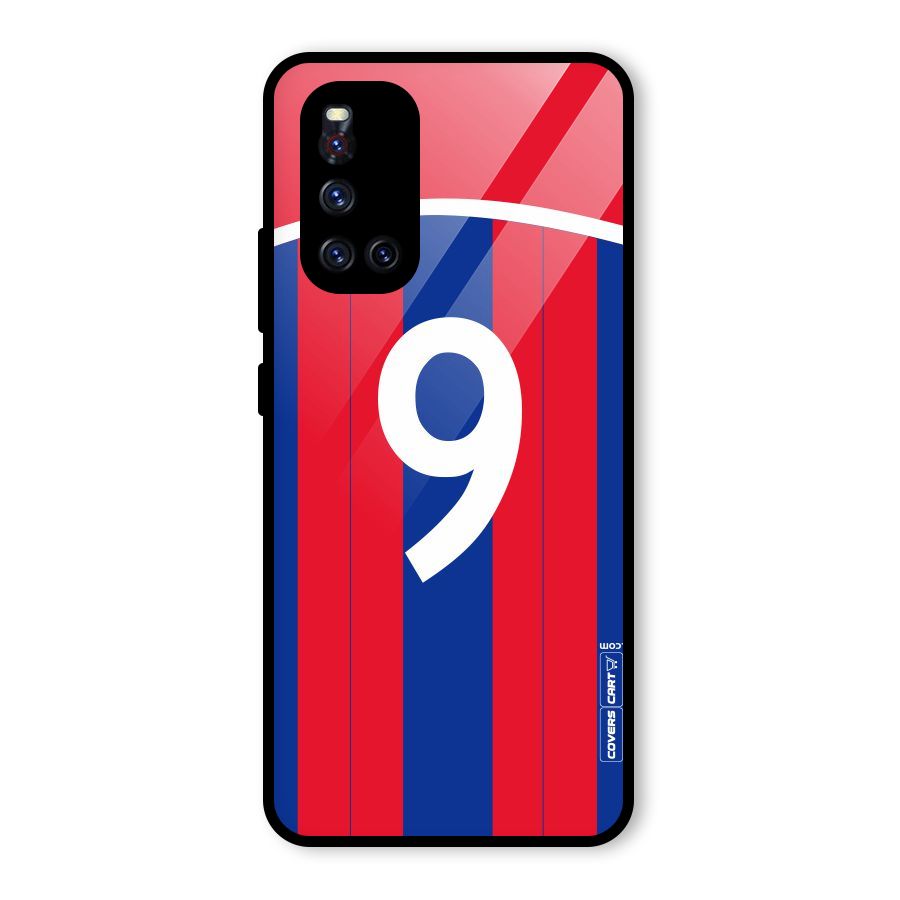 Number 9 Jersey Glass Back Case for Vivo V19
