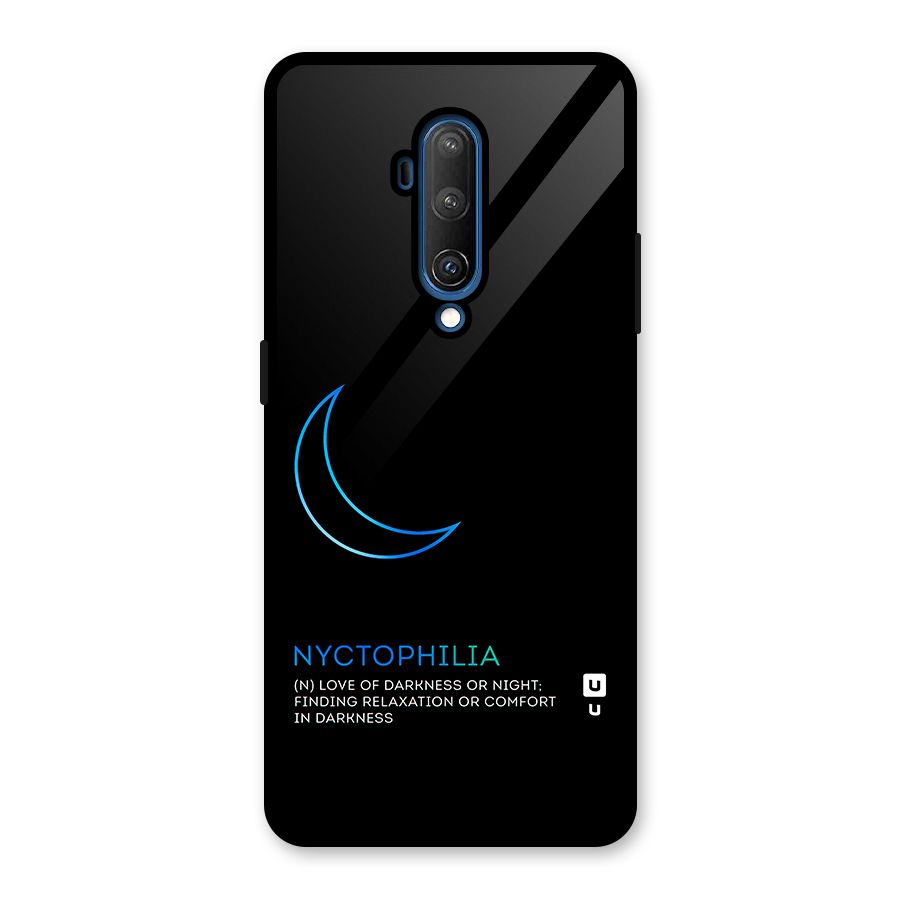 Nyctophilia Love of Darkness Glass Back Case for OnePlus 7T Pro