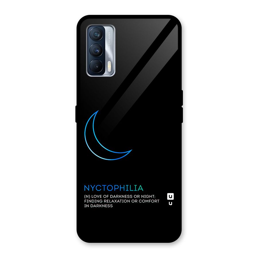 Nyctophilia Love of Darkness Glass Back Case for Realme X7